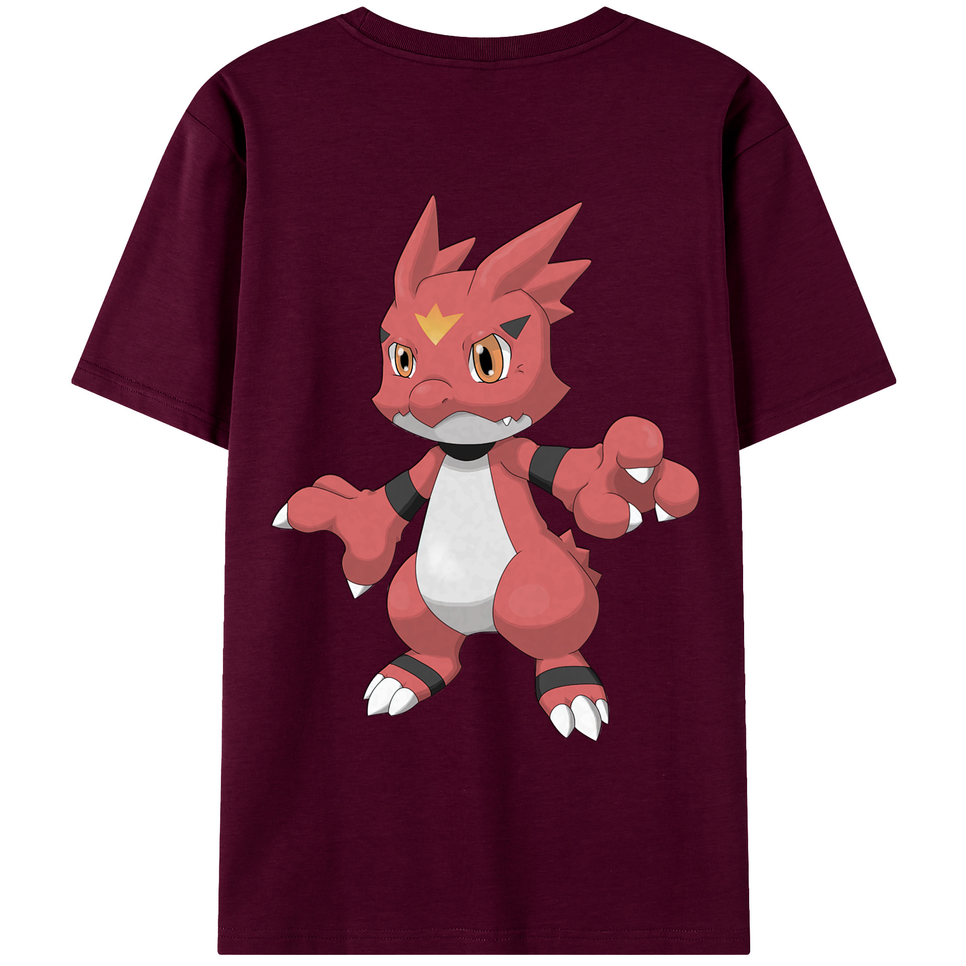 （画像用） Digimon デジタルモンスター/デジモン レディース半袖Tシャツ(バックプリント)